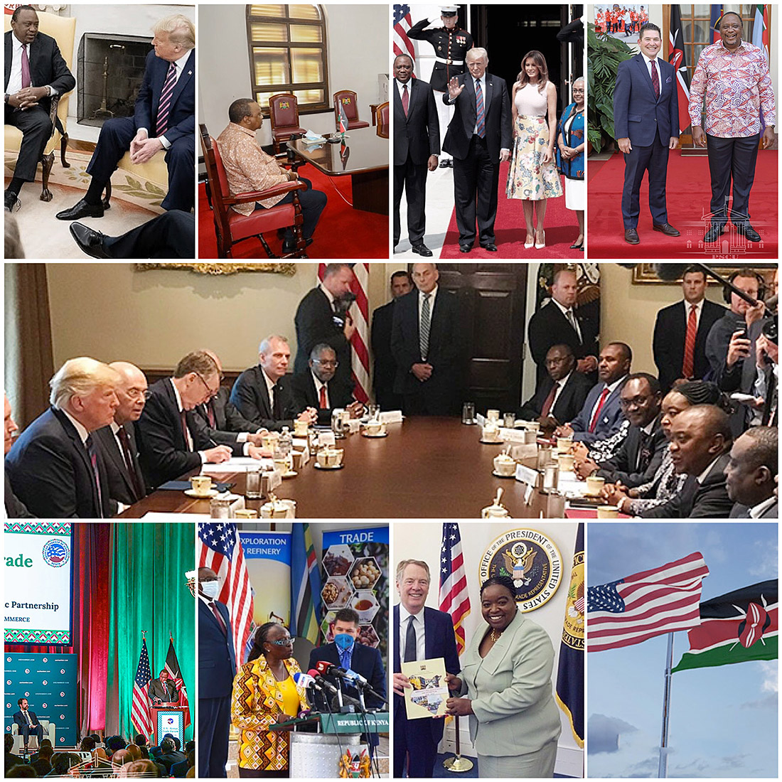 US Kenya meetings