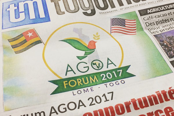 AGOA Forum 2017 in Togo: Details