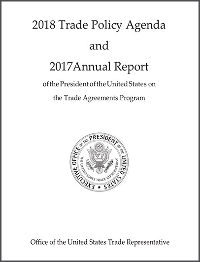 DOWNLOAD: 2018 Trade Policy Agenda and 2017 Annual Report