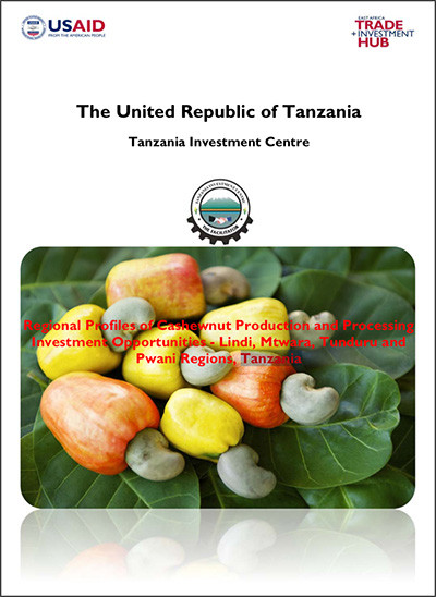 DOWNLOAD: Tanzania: Regional profiles of cashew nut production and processing investment opportunities