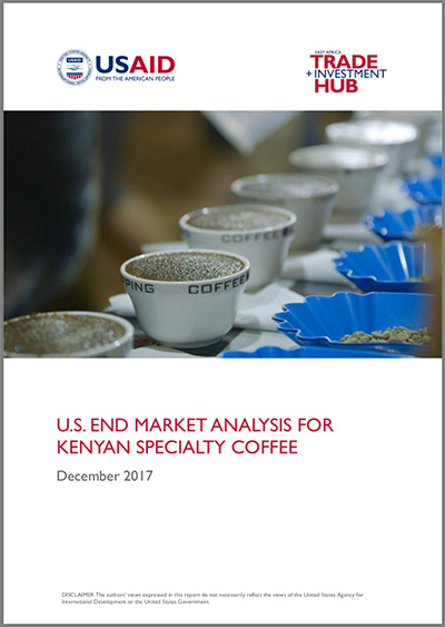 US end-market analysis for Kenyan speciality coffee