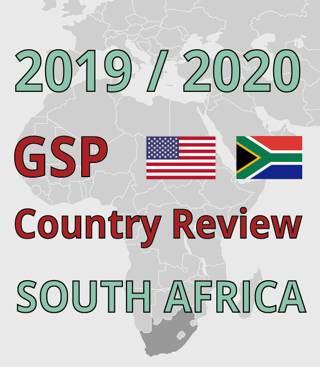 South Africa GSP Review Submission: SASOL