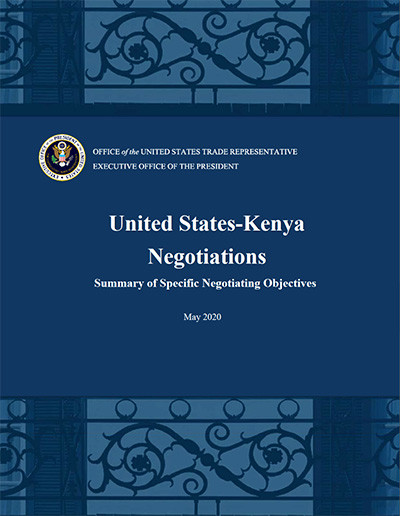 DOWNLOAD: US-Kenya FTA negotiating principles - May 2020