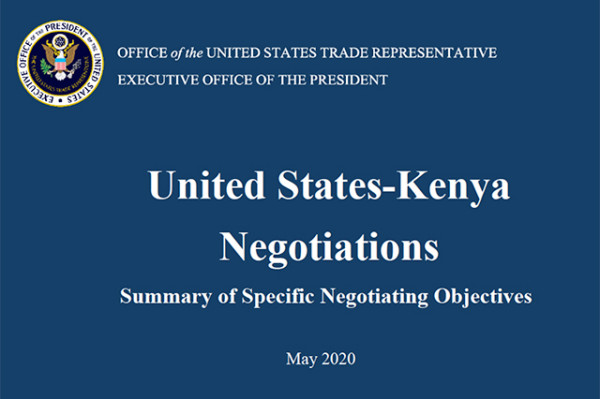 Details of US-Kenya FTA negotiating principles