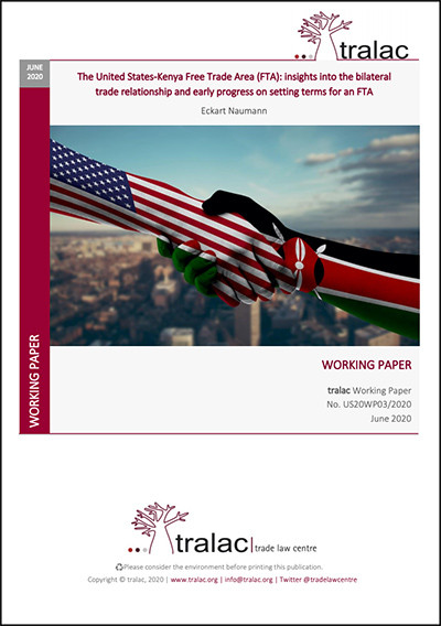 DOWNLOAD: The US-Kenya FTA: insights into the bilateral trade relationship and early progress on setting terms for an FTA
