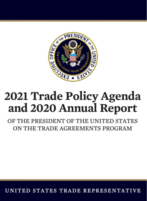DOWNLOAD: 2021 Trade Policy Agenda and 2020 Annual Report