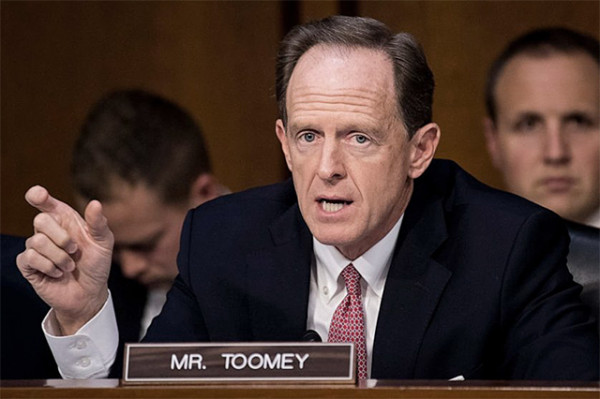 Sen. Toomey: Administration’s failure to move FTAs forward comes at huge cost to US