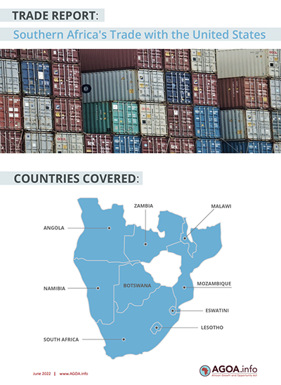DOWNLOAD: Trade Report - Southern Africa's Trade with the United States