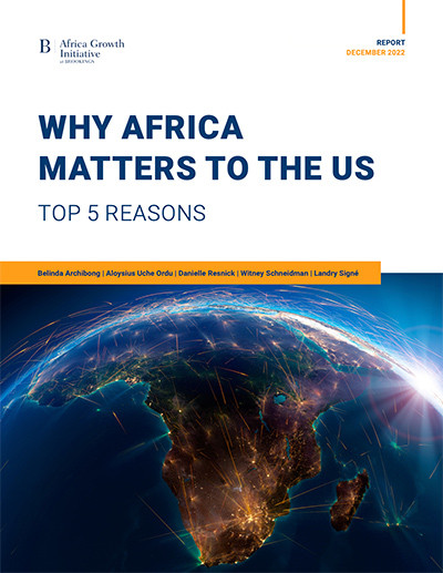 DOWNLOAD: Why Africa matters to the US - top 5 reasons