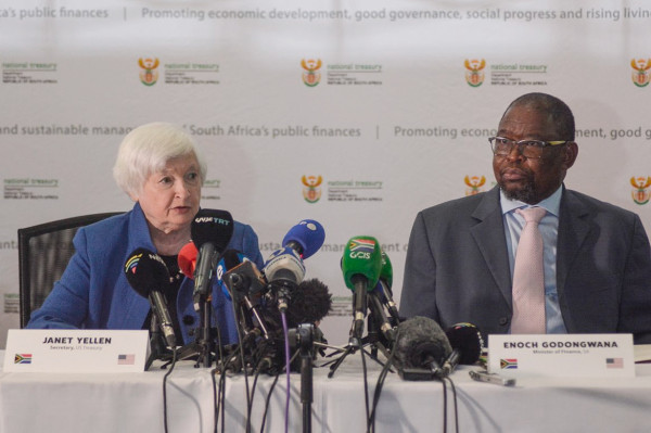 US treasury secretary Janet Yellen touts deeper ties with South Africa to help boost trade