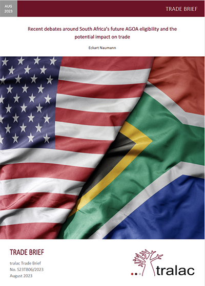 Recent debates around South Africa's future AGOA eligibility and the potential impact on trade