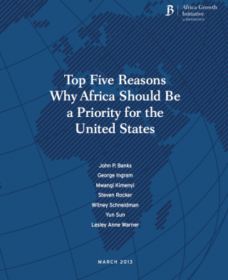DOWNLOAD: Top Five Reasons Why Africa Should Be a Priority for the United States
