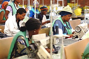 Lesotho: Growth in textiles and clothing plays central role in jobs creation