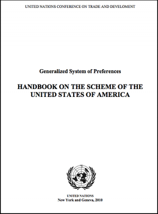 DOWNLOAD: Handbook on the GSP Scheme of the United States 2010 (UNCTAD)