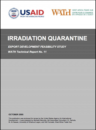 DOWNLOAD: Irradiation quarantine - Export development feasibility Study Tradehub 2005