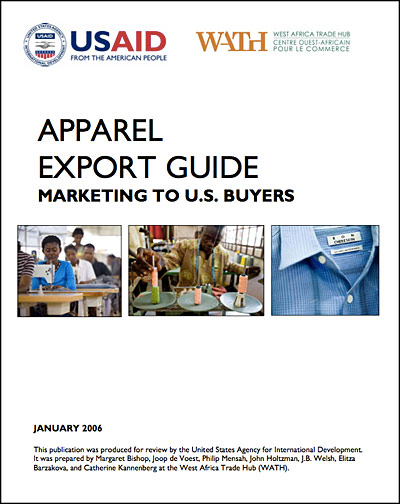 Apparel export guide - WA Tradehub 2006