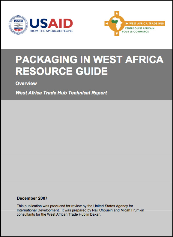 Packaging in West Africa - A resource guide (Tradehub)