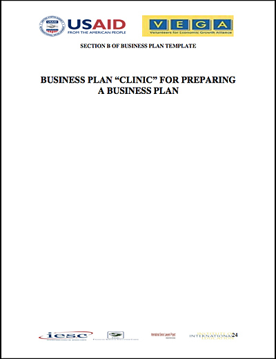 Presentation on business planning instruction and business plan template
