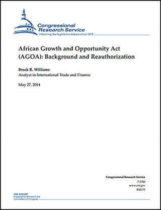 DOWNLOAD: AGOA: Background and Reauthorization (CRS)