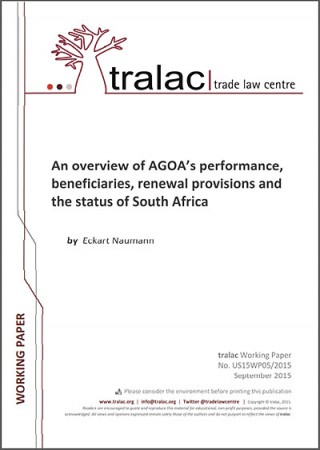 DOWNLOAD: An overview of AGOA’s performance, beneficiaries, renewal provisions and the status of South Africa