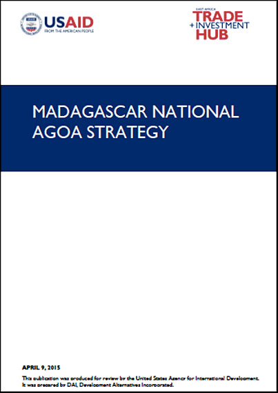 Madagascar - National AGOA Strategy (new version below)
