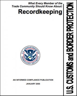 DOWNLOAD: What every member of the international trade community should know about recordkeeping