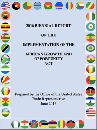 DOWNLOAD: 2016 Biennial Report on the implementation of the African Growth and Opportunity Act