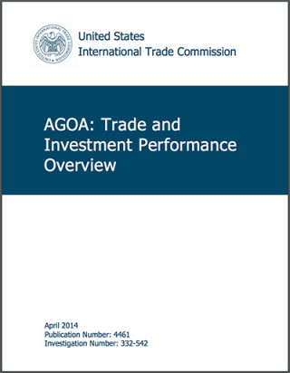 DOWNLOAD: AGOA: Trade and Investment Performance Overview