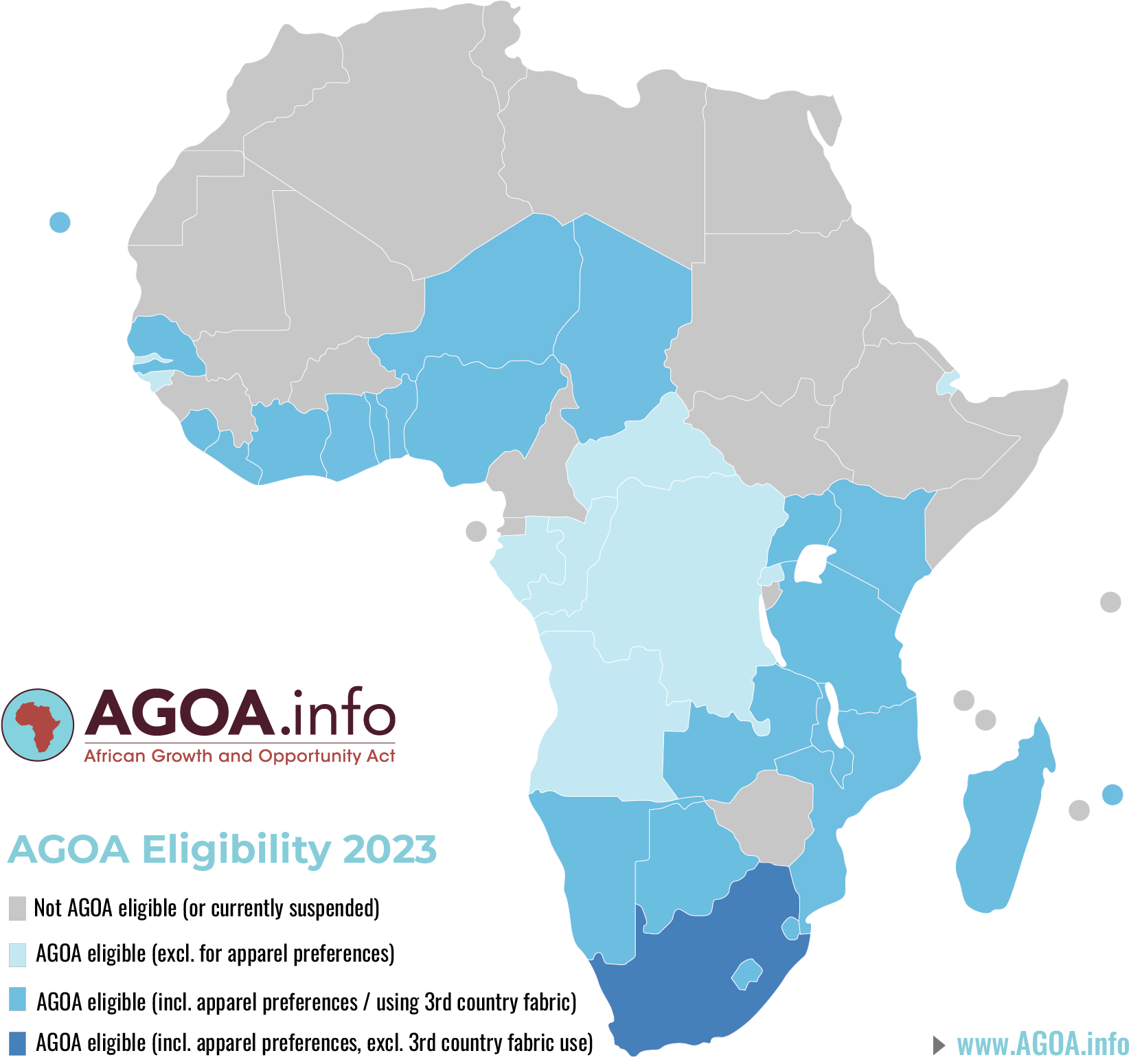 africa map overall eligibility